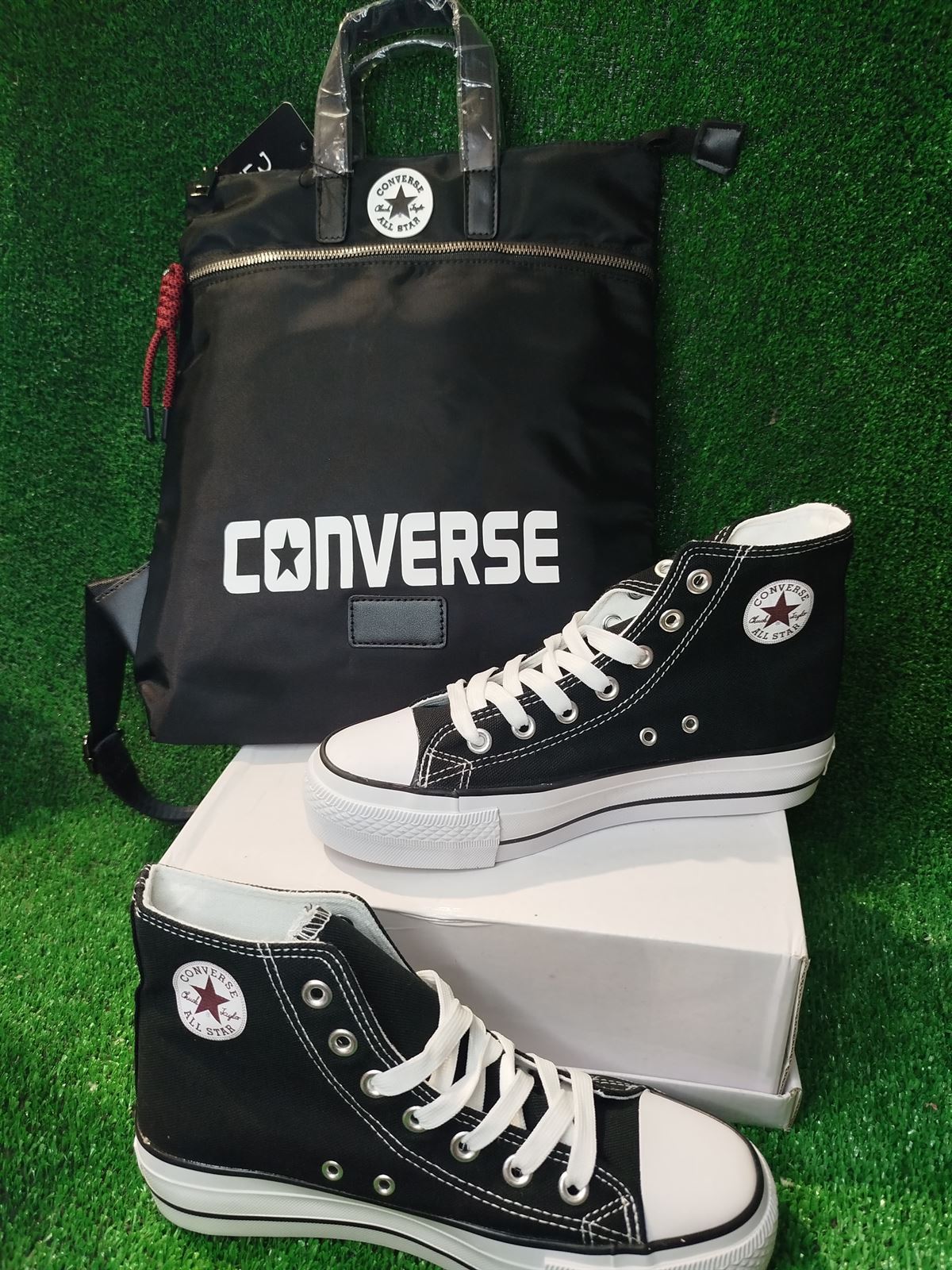 Conjunto combo botas Converse all Star y mochila a juego - Imagen 5