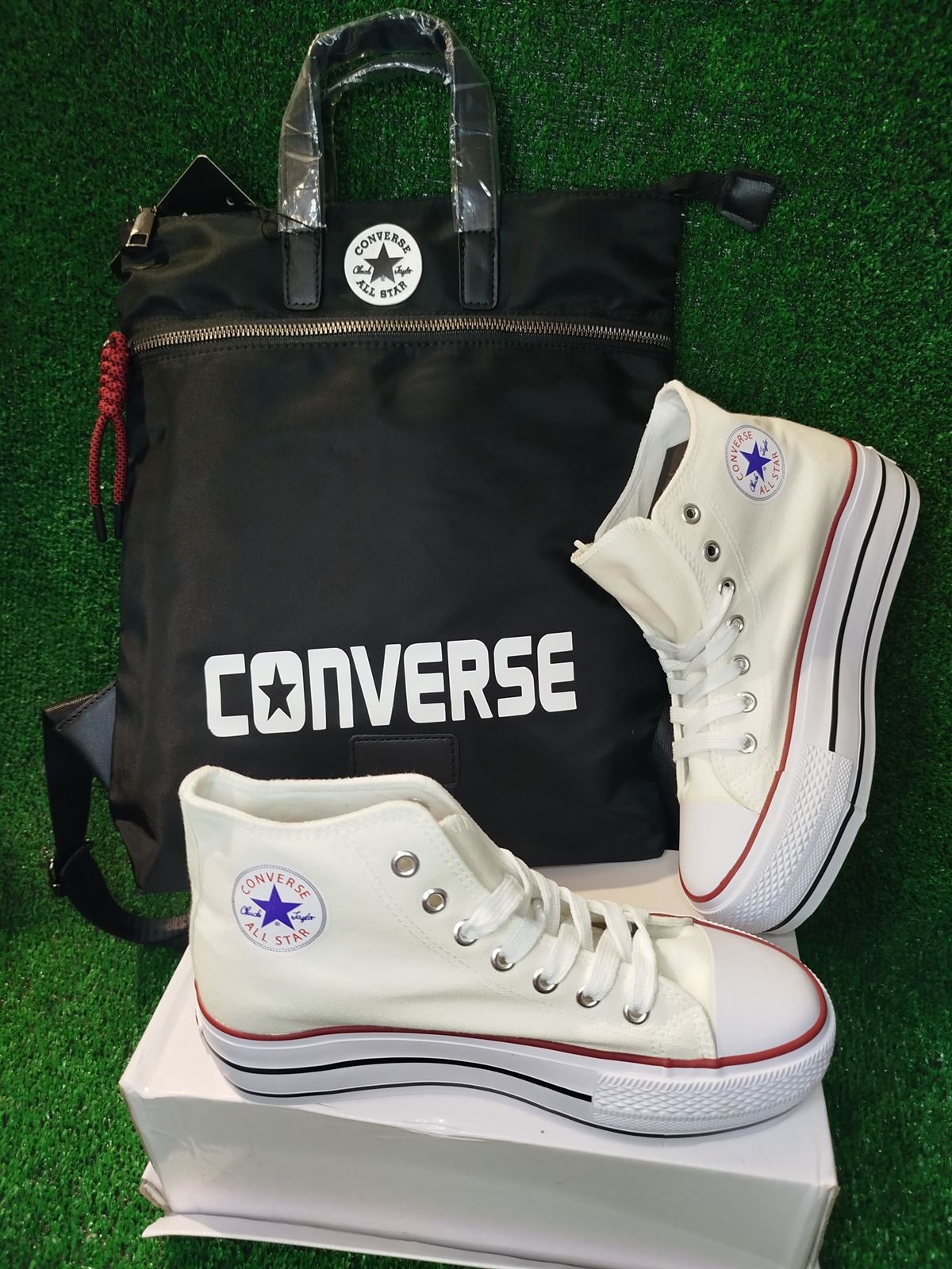 Conjunto Combo botas Converse All Star y mochila a juego - Imagen 3