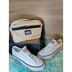Conjunto Converse bajas all star y bolso a juego - Imagen 1