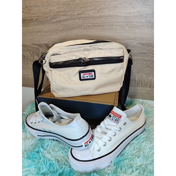 Conjunto Converse bajas all star y bolso a juego - Imagen 2