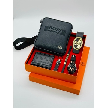 Conjunto de accesorios reloj y bandolera Hugo Boss - Imagen 1