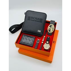 Conjunto de accesorios reloj y bandolera Hugo Boss - Imagen 2
