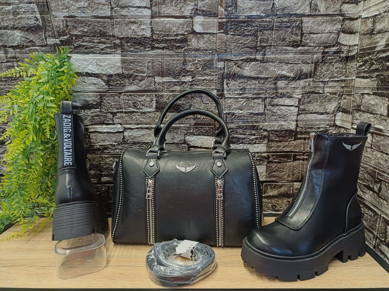 Conjunto de bolso y botas Zadig Voltaire - Imagen 1