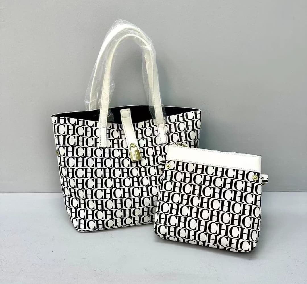 Conjunto de bolso y neceser Carolina Herrera - Imagen 5