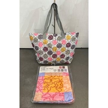 Conjunto de bolso y toalla estampada Tous - Imagen 1