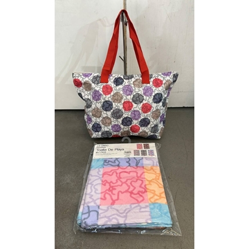 Conjunto de bolso y toalla estampada Tous - Imagen 2