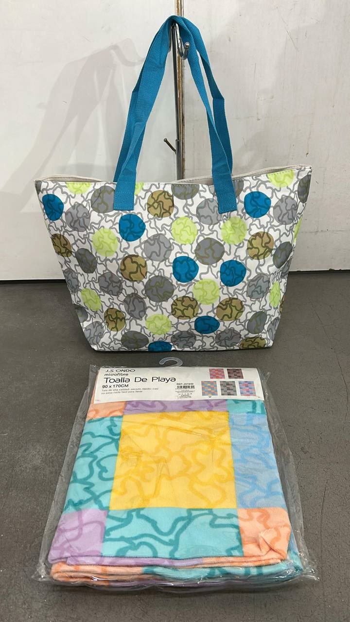 Conjunto de bolso y toalla estampada Tous - Imagen 3
