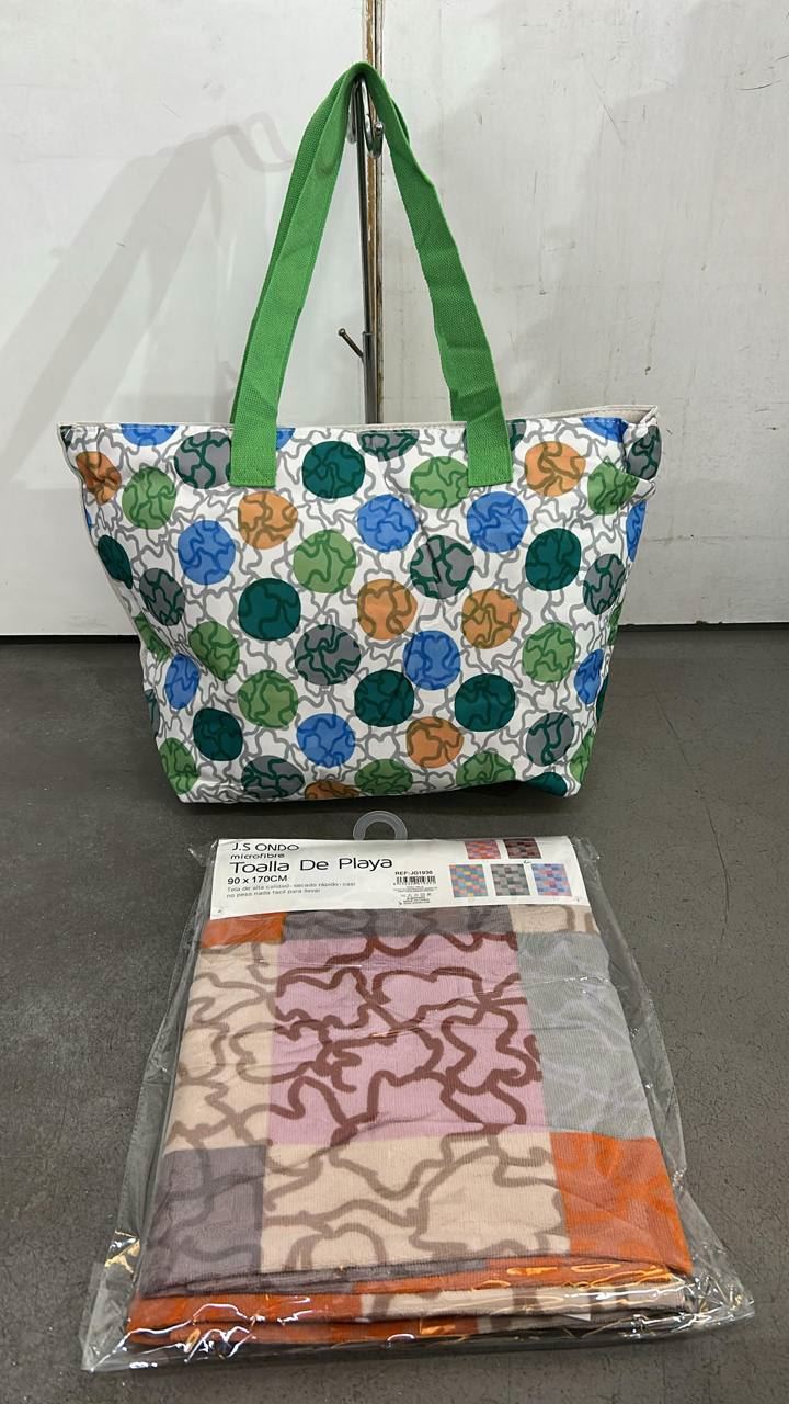 Conjunto de bolso y toalla estampada Tous - Imagen 5