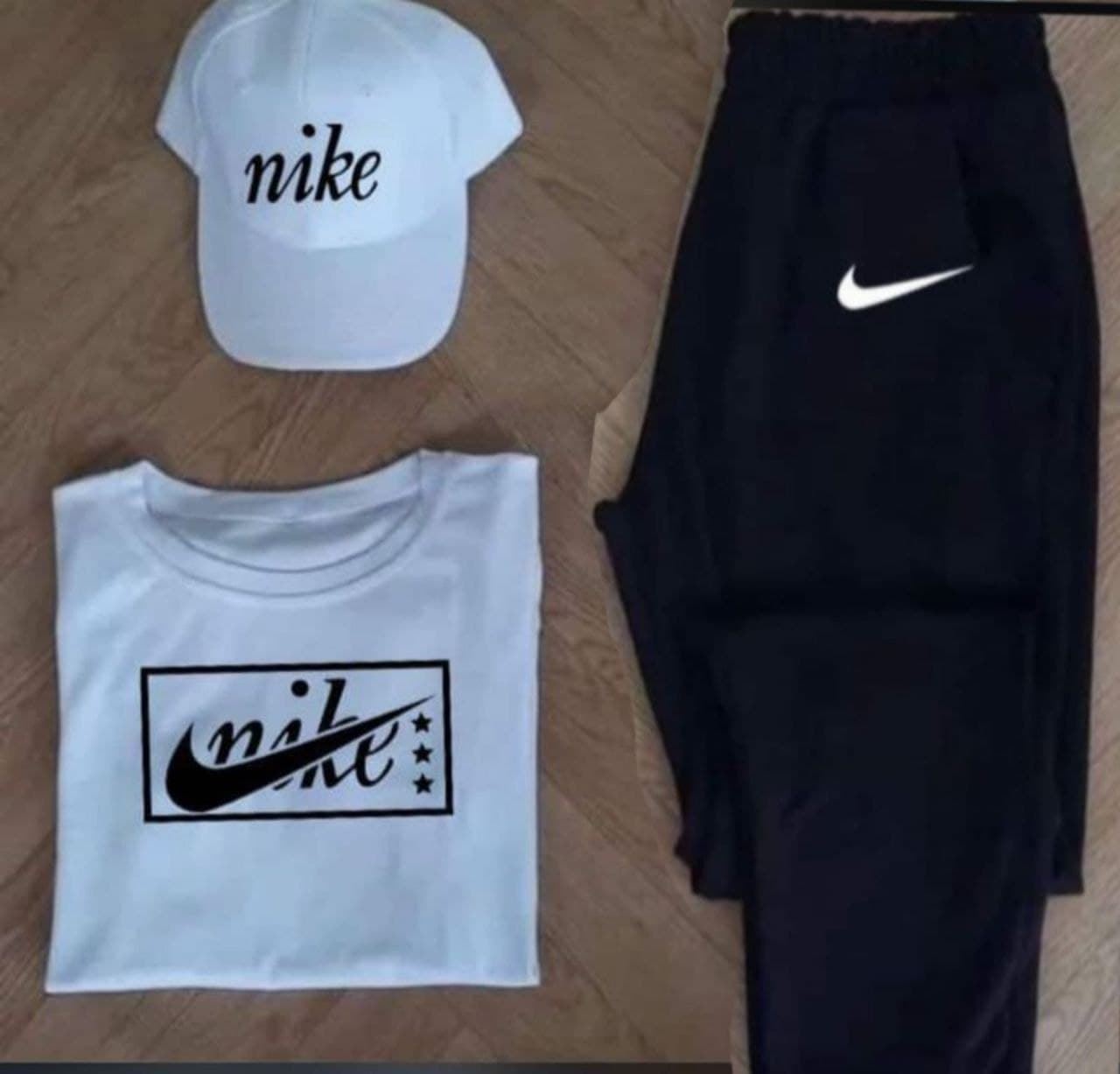 Conjunto de camiseta pantalón y gorra Nike - Imagen 1