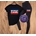 Conjunto de camiseta y leggins Levis - Imagen 1