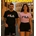 Conjunto  de camiseta y pantalón corto Fila de hombre y mujer - Imagen 1