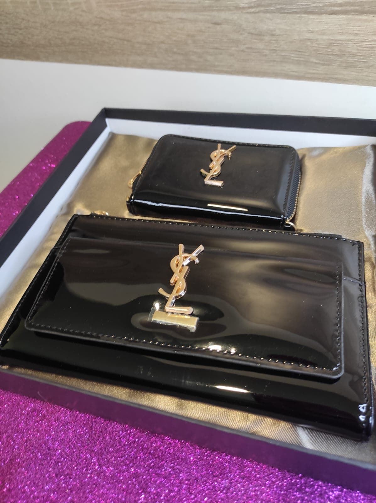 Conjunto de carteras charol tous - Imagen 4