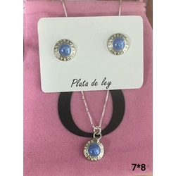 Conjunto de colgante y pendientes Pandora a juego - Imagen 1