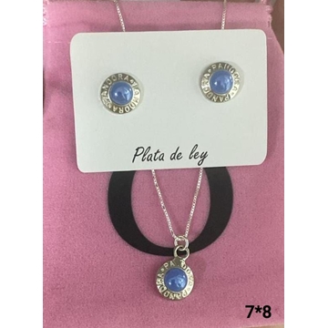 Conjunto de colgante y pendientes Pandora a juego - Imagen 1