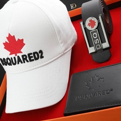 Conjunto de gorra cartera y cinturón Dsquared2 - Imagen 1