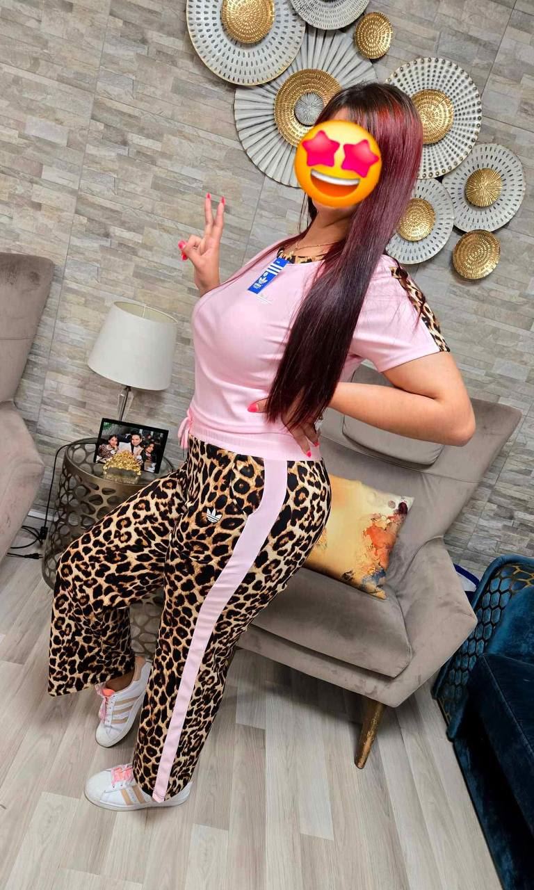 Conjunto de mujer Adidas leopardo - Imagen 1