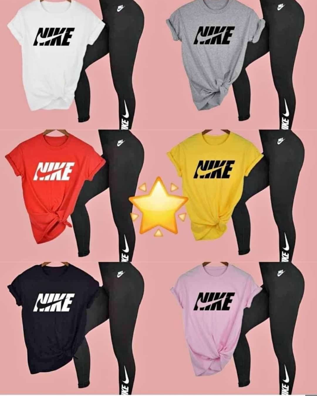 Conjunto de mujer con leggins Nike - Imagen 1