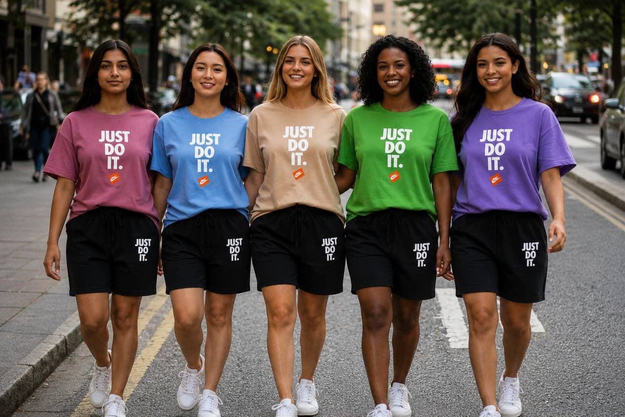 Conjunto de mujer Just Do it verano - Imagen 1