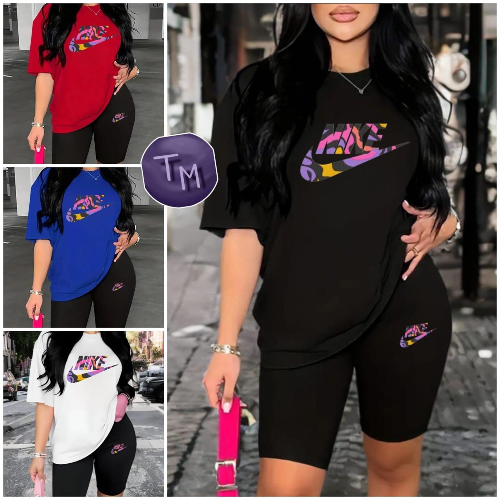 Conjunto de mujer Nike multicolor - Imagen 1