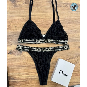 Conjunto de sujetador y tanga Dior - Imagen 1
