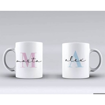 Conjunto de tazas para pareja especial San Valentín - Imagen 1
