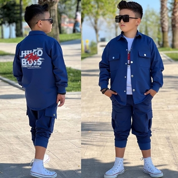 Conjunto de tres piezas Hugo Boss para niño - Imagen 2