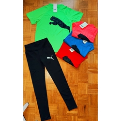 Conjunto de verano camiseta y leggins Puma - Imagen 1