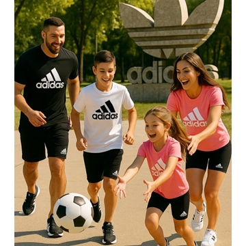 Conjunto de verano camiseta y pantalón corto  Adidas - Imagen 1