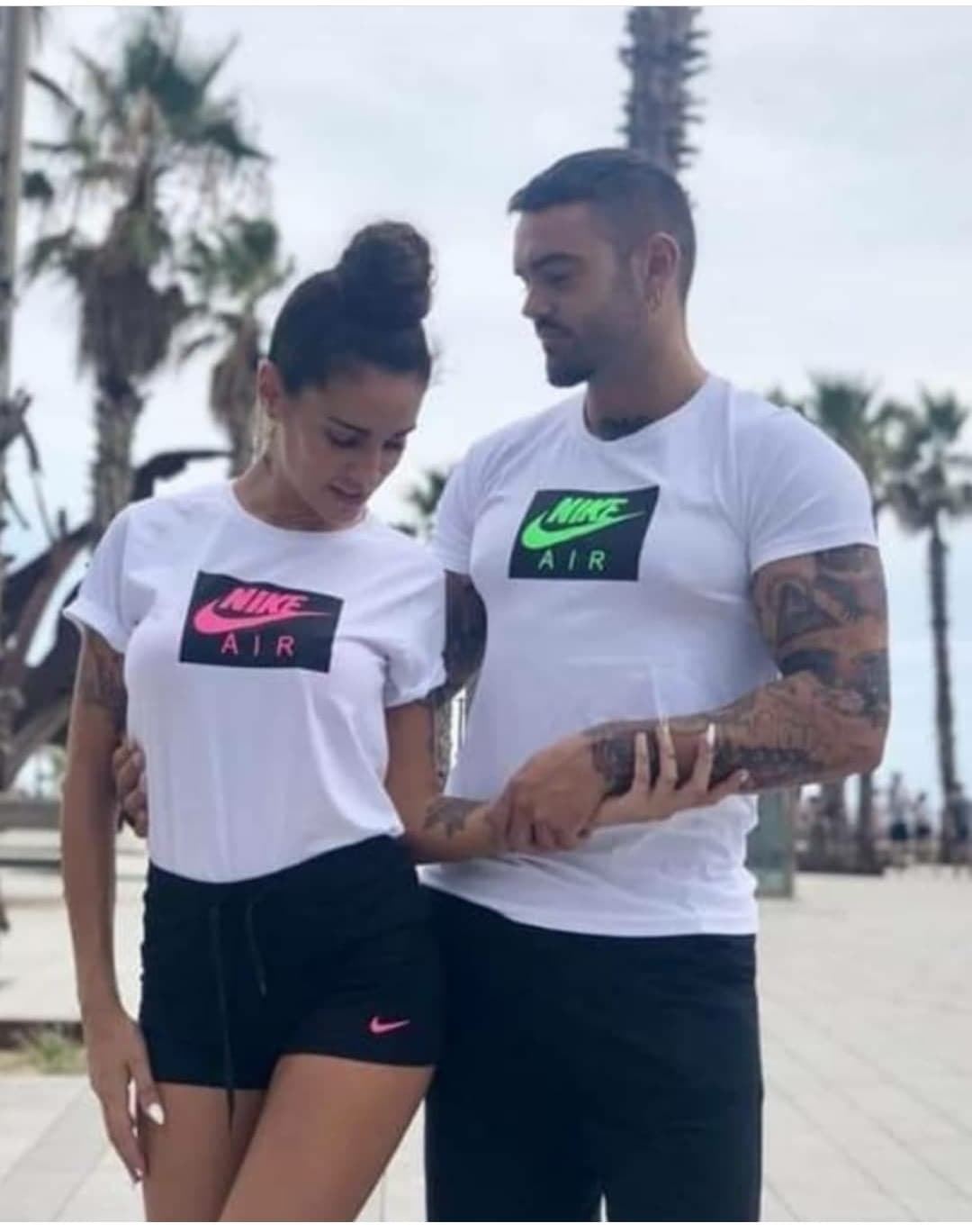 Conjunto de verano  camiseta y pantalón corto Nike - Imagen 1