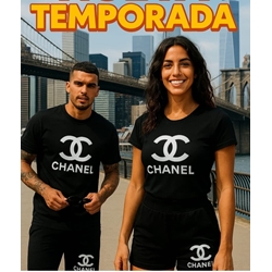 Conjunto de verano Chanel de hombre y mujer - Imagen 1