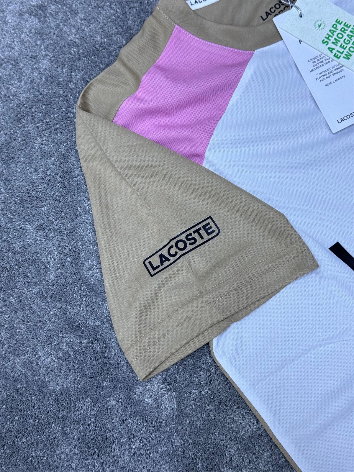 Conjunto de verano Lacoste beige - Imagen 4
