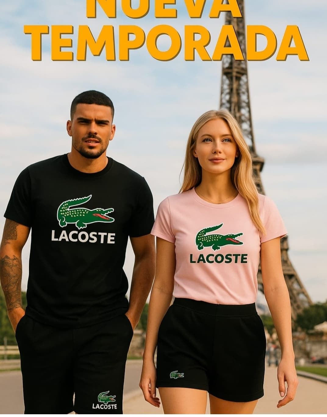 Conjunto de verano Lacoste - Imagen 1