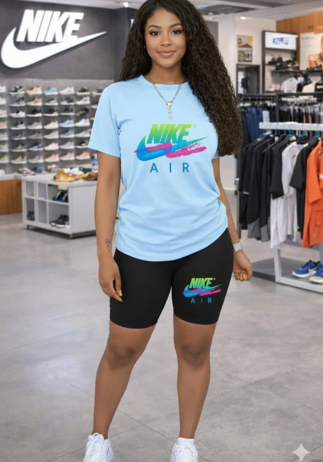 Conjunto de verano Nike Air multicolor - Imagen 1