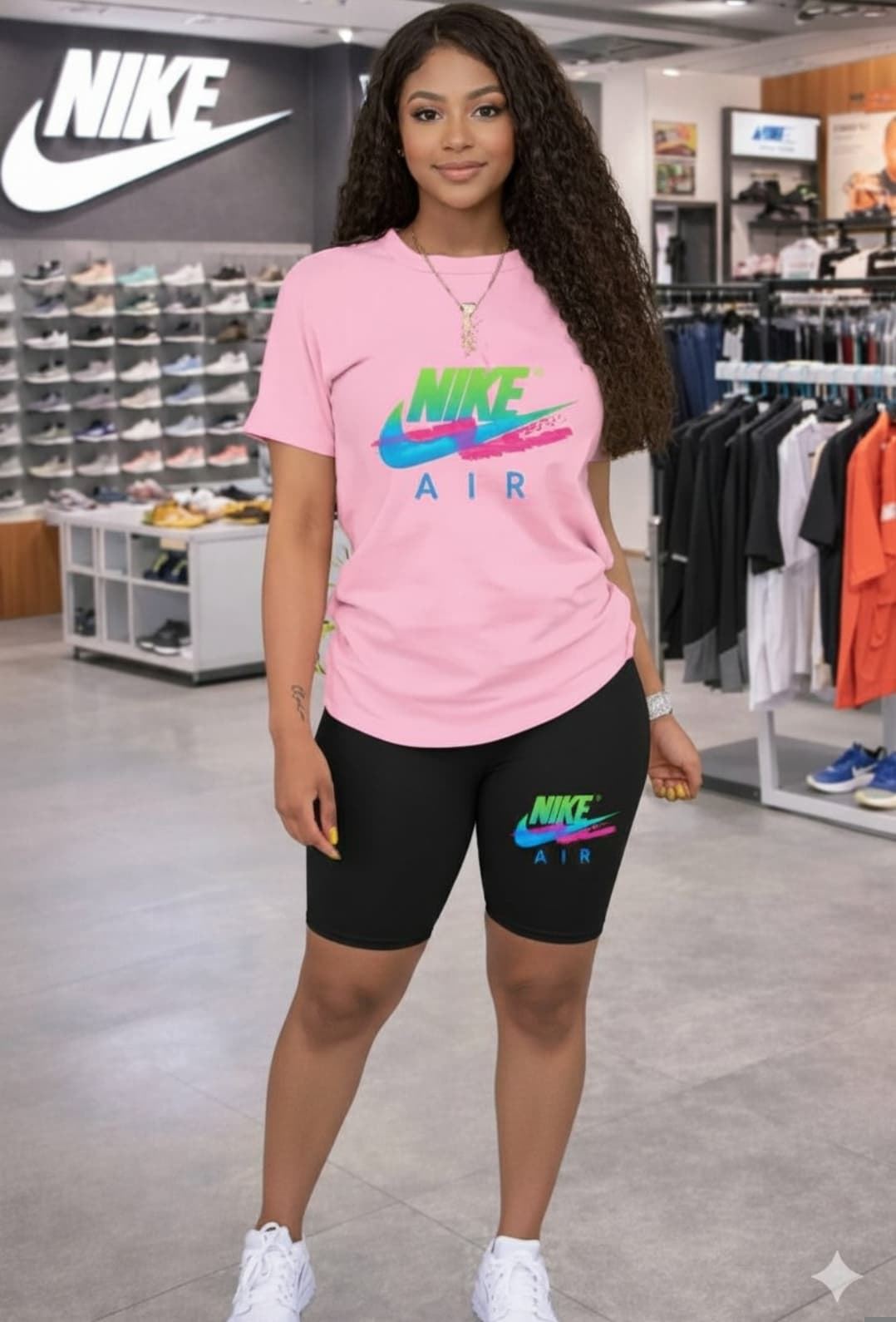 Conjunto de verano Nike Air multicolor - Imagen 2
