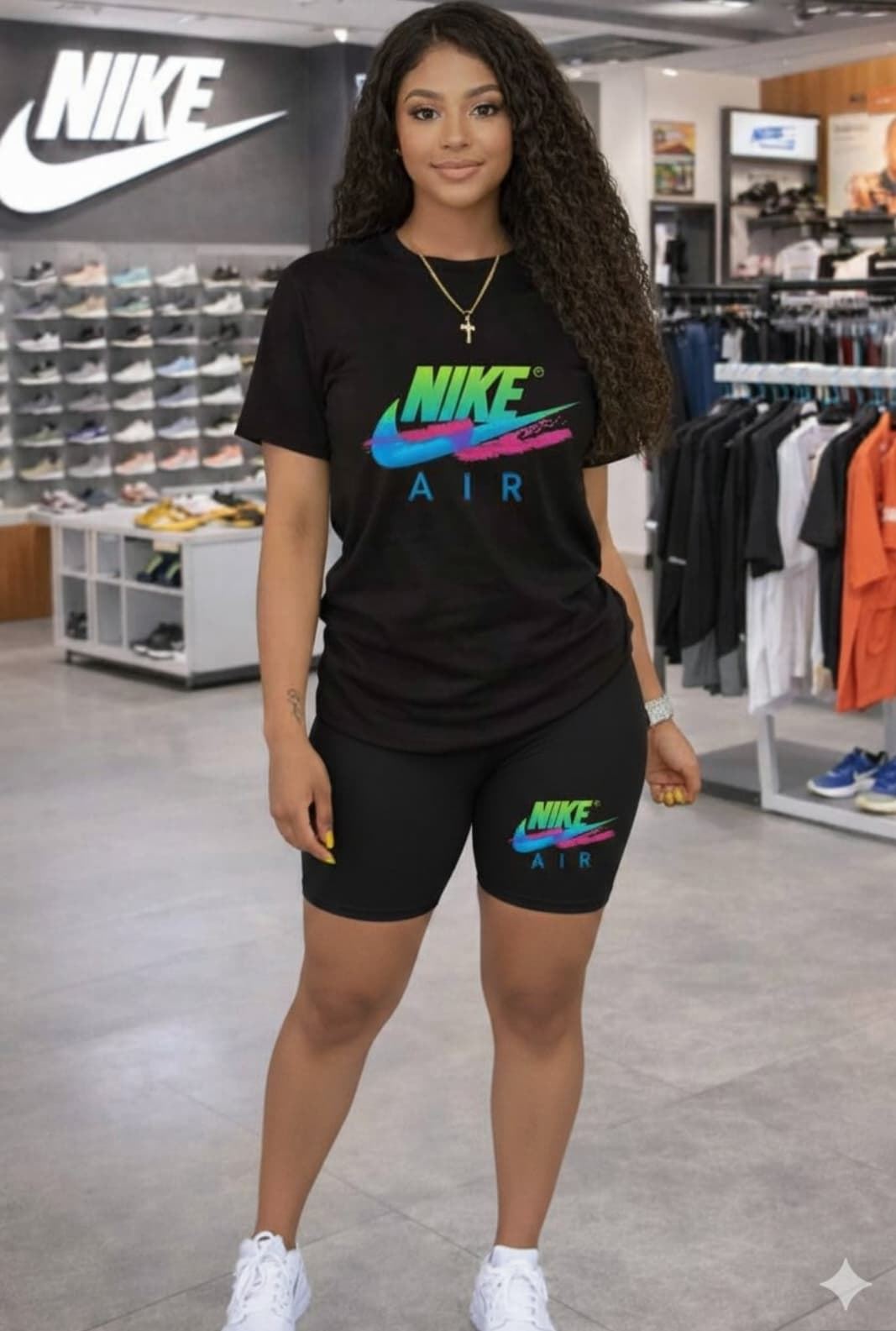Conjunto de verano Nike Air multicolor - Imagen 3