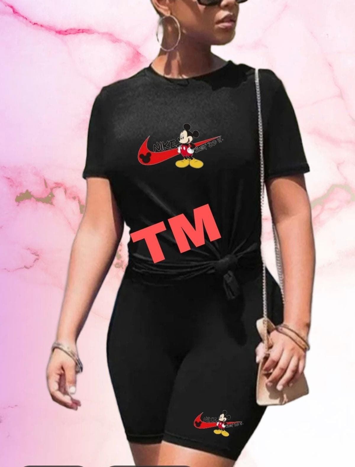 Conjunto de verano Nike Mickey y Minnie - Imagen 1