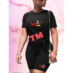 Conjunto de verano Nike Mickey y Minnie - Imagen 1