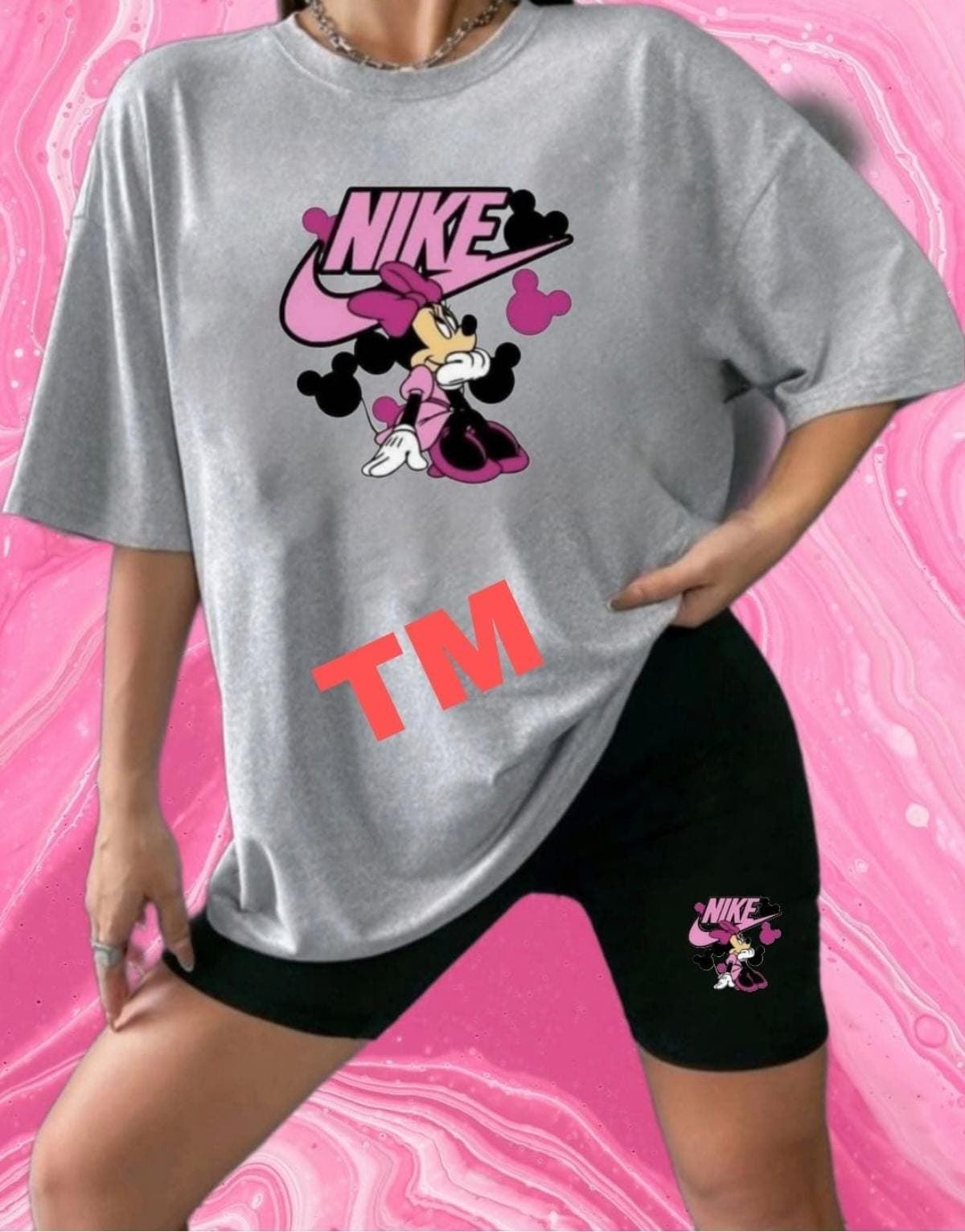 Conjunto de verano Nike Mickey y Minnie - Imagen 2