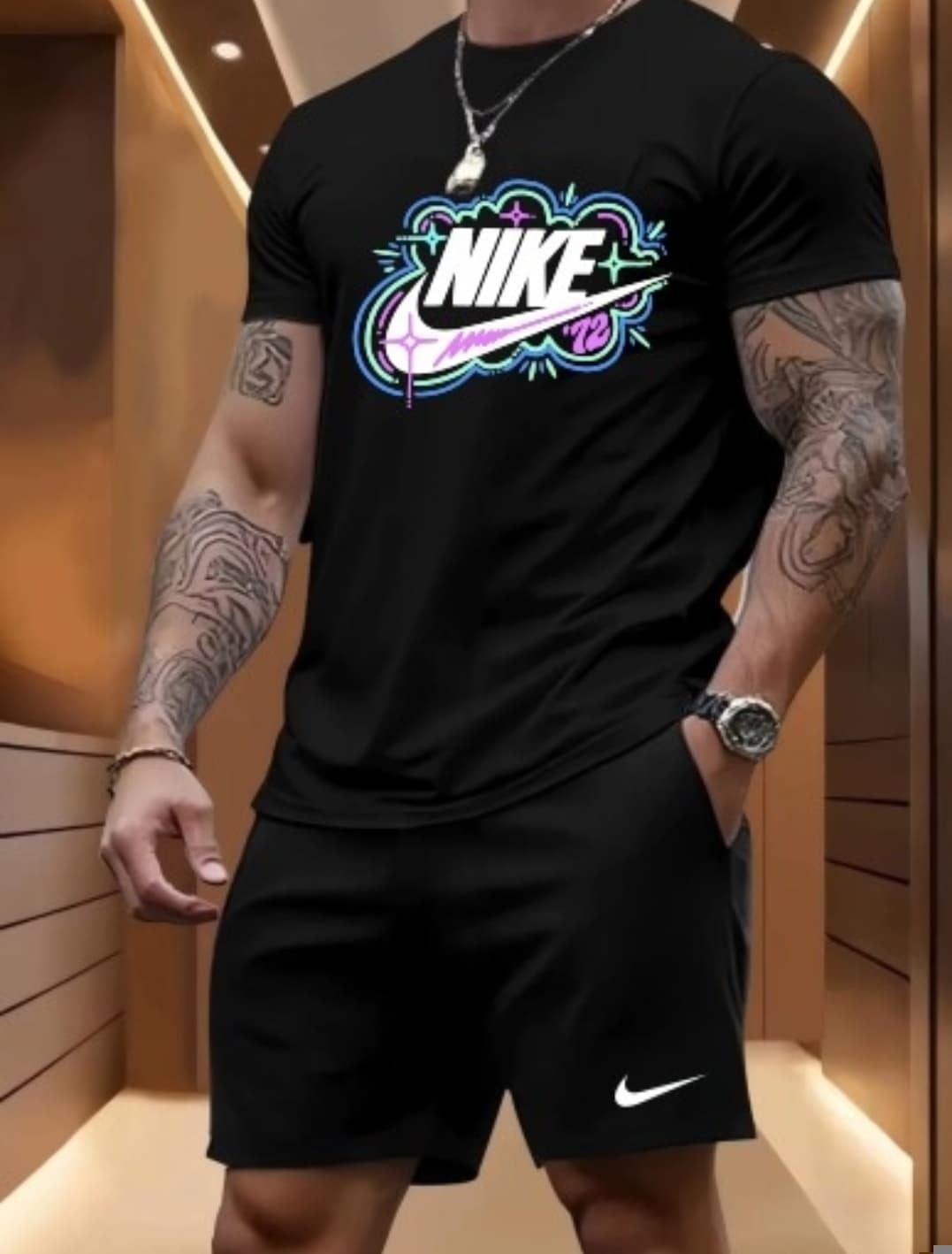 Conjunto de verano Nike multicolor - Imagen 1