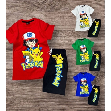 Conjunto de verano Pokémon para niños - Imagen 1
