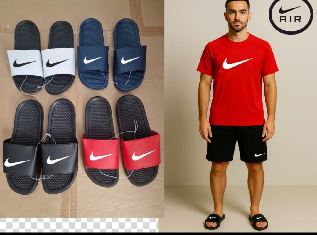 Conjunto de verano y chanclas a juego - Imagen 1