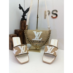 Conjunto de zapatos y bolso a juego de Louis Vuitton - Imagen 1