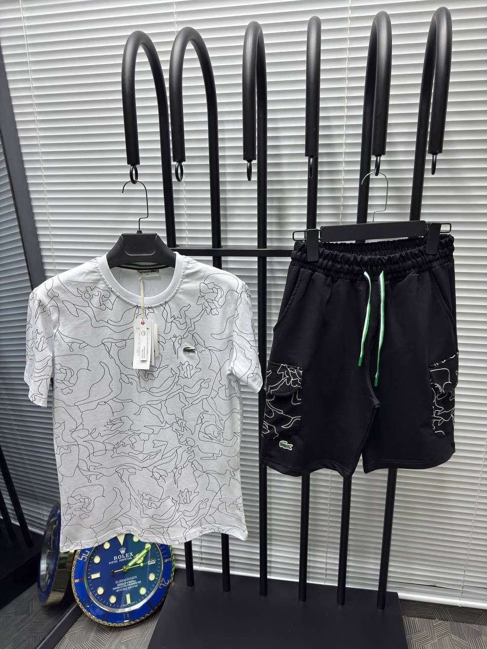 Conjunto Lacoste estampado de hombre - Imagen 2