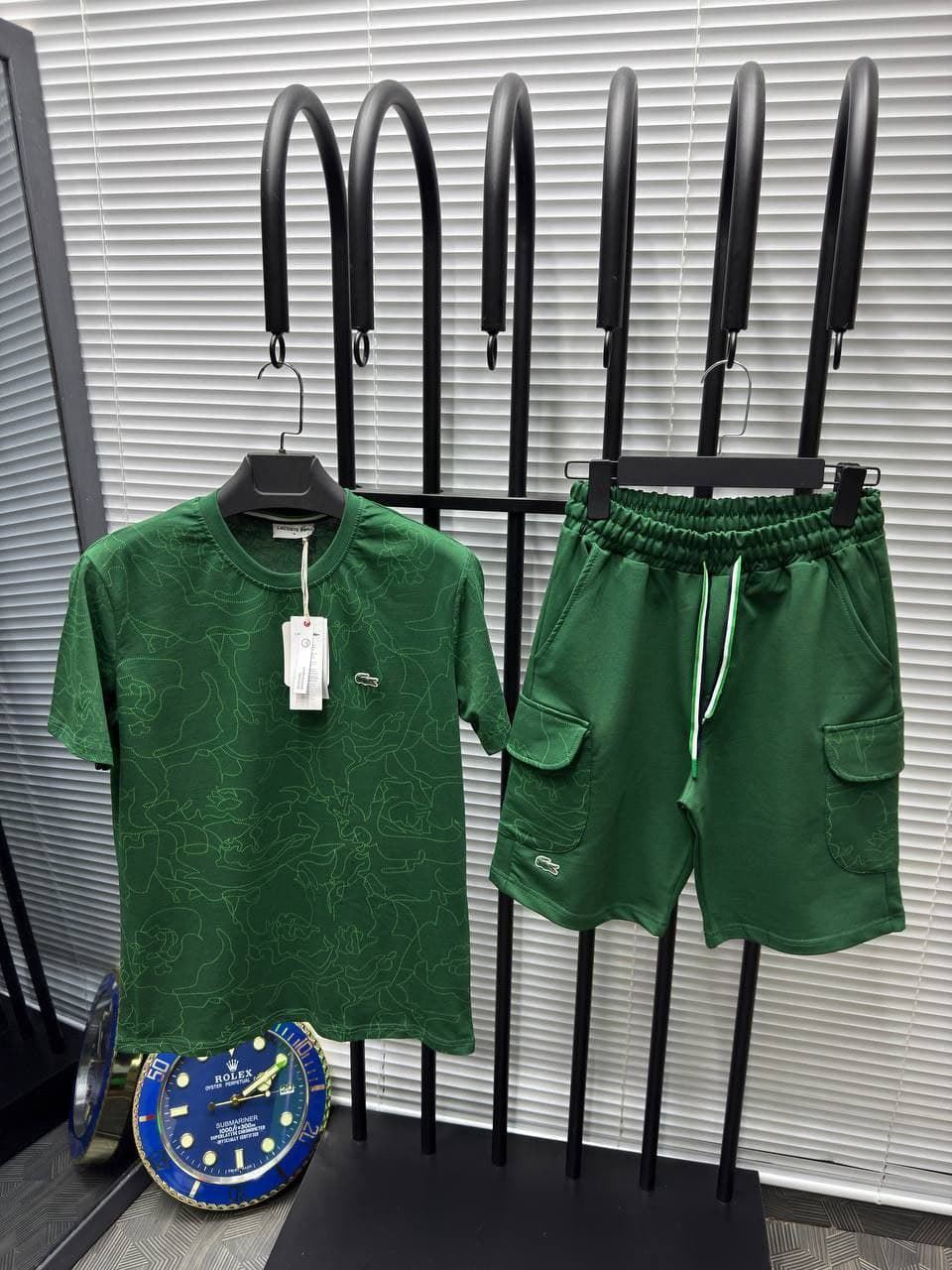 Conjunto Lacoste estampado de hombre - Imagen 3