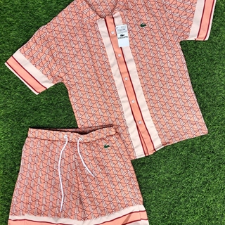 Conjunto Lacoste estampado verano - Imagen 1