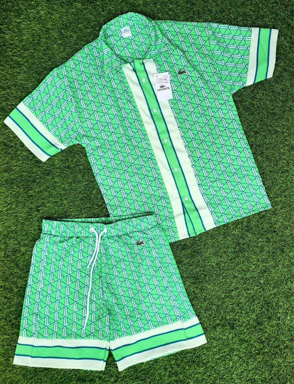Conjunto Lacoste estampado verano - Imagen 2