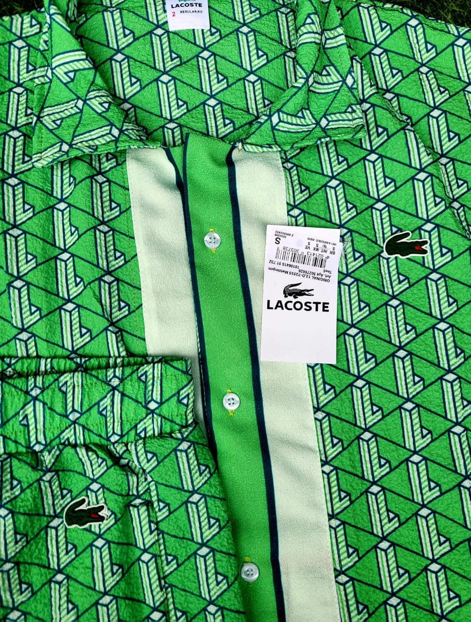 Conjunto Lacoste estampado verano - Imagen 4