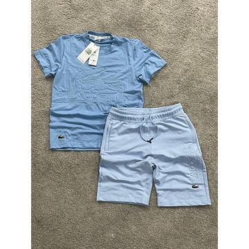 Conjunto Lacoste relieve azul - Imagen 2