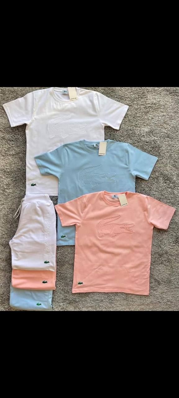 Conjunto Lacoste verano unisex - Imagen 1
