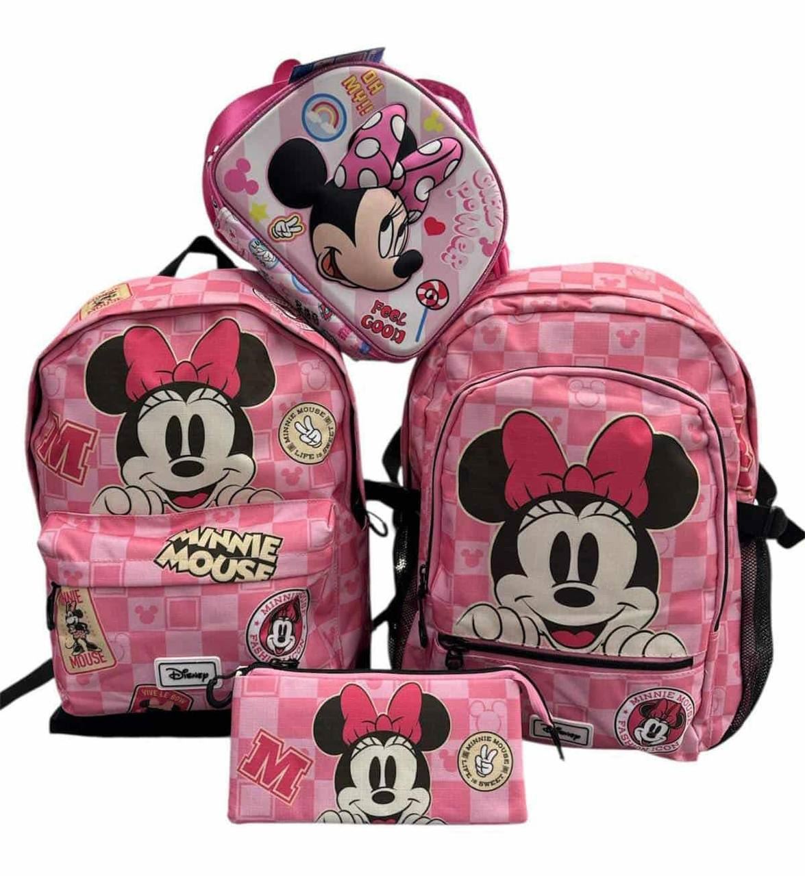 Conjunto Mochila escolar  Minnie mousse - Imagen 1